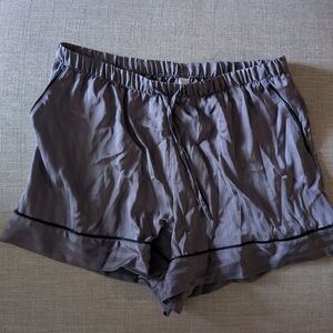 Auden‎ Women's Silk Shorts Sz M